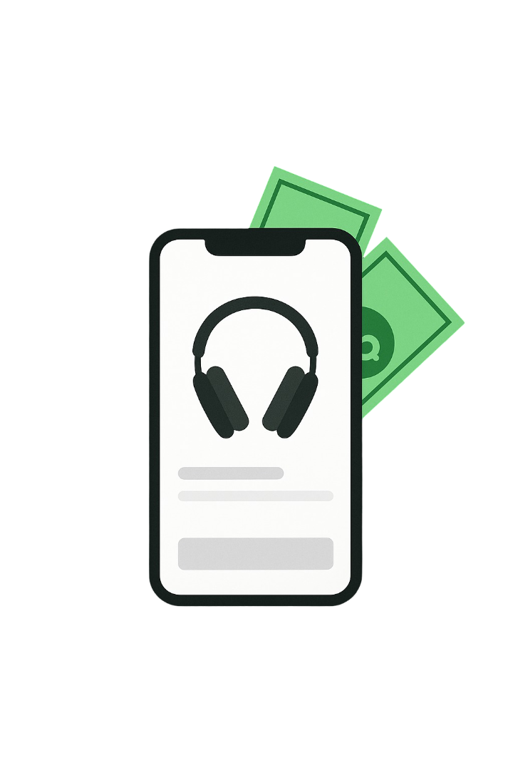 Mobile Shopping Graphic